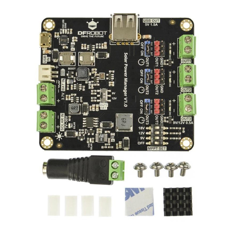 DFRobot (DFR0535) Solar Power Manager Module, LTC3652