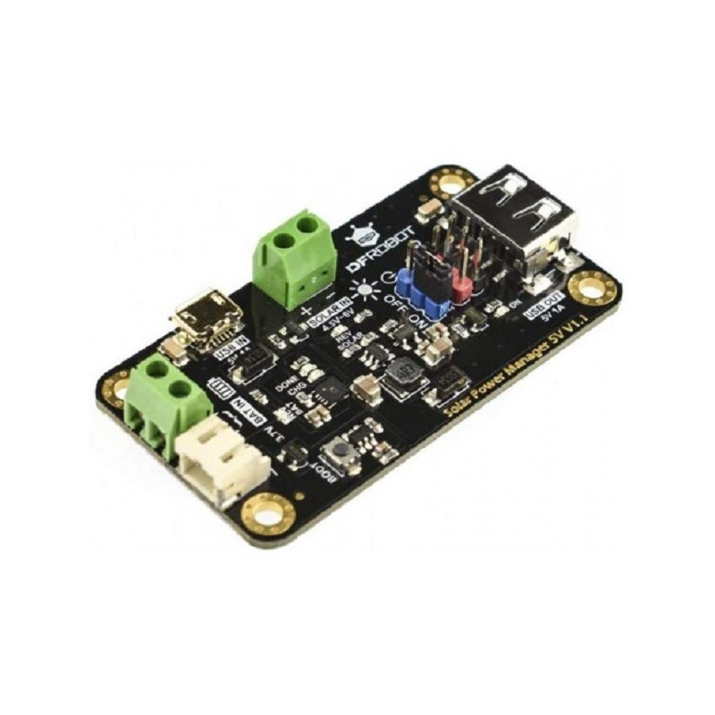 DFRobot (DFR0559-1) Solar Power Manager with Panel (5V 1A)