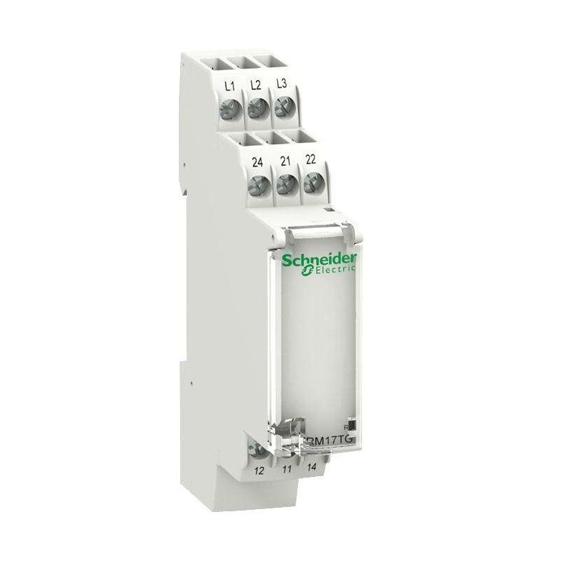 Schnieder (RM17TG20) Phase Monitoring Relay  Zelio Series  DPDT  5 A  DIN Rail