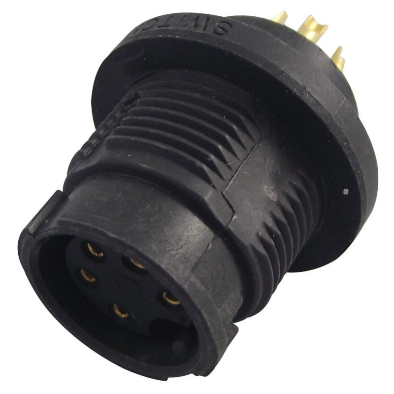 Switchcraft (EN3P5F-F) Circular Connector, Receptacle, 5 Contacts