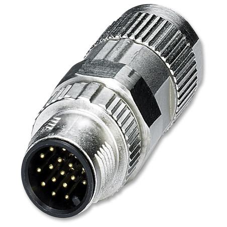 Phoenix Contact (SACC-MS-17PCON SCO) Circular Connector, Plug, 17 Contacts