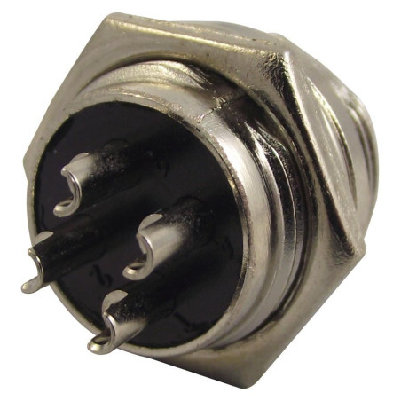 Multicomp Pro (PSG01593) Circular Connector, Panel Mount Plug, 4 Contacts