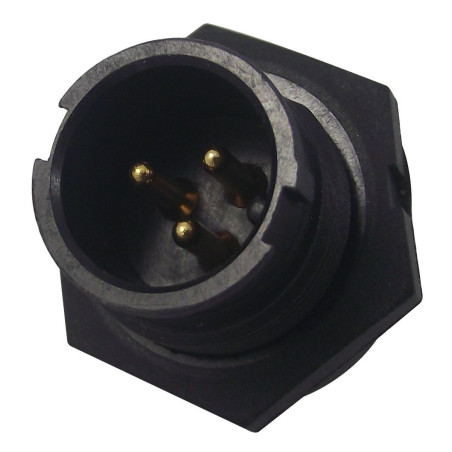 Multicomp Pro (2CT3002-W03400) Circular Connector, Plug, 3 Contacts