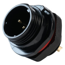 Multicomp Pro (MP002534) Circular Connector, Receptacle, 2 Contacts