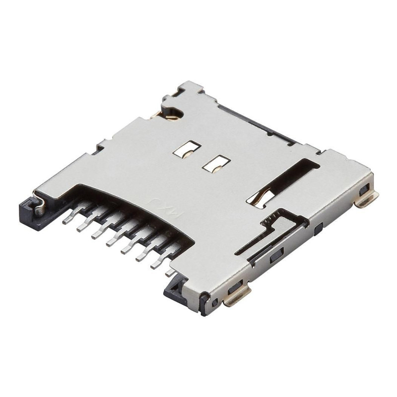 Molex (503182-1852) Memory Card Connector, MicroSD, Push-Push, 8 Contacts