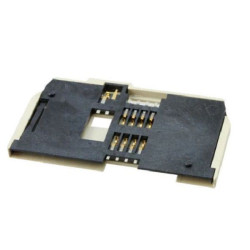 Amphenol (7312P0225A13LF) Memory Card Connector, Smart Card,  8 Contacts