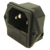 Cliff Electronic (CL1927RB) High Power Connector, MS-3, Receptacle, 250VAC