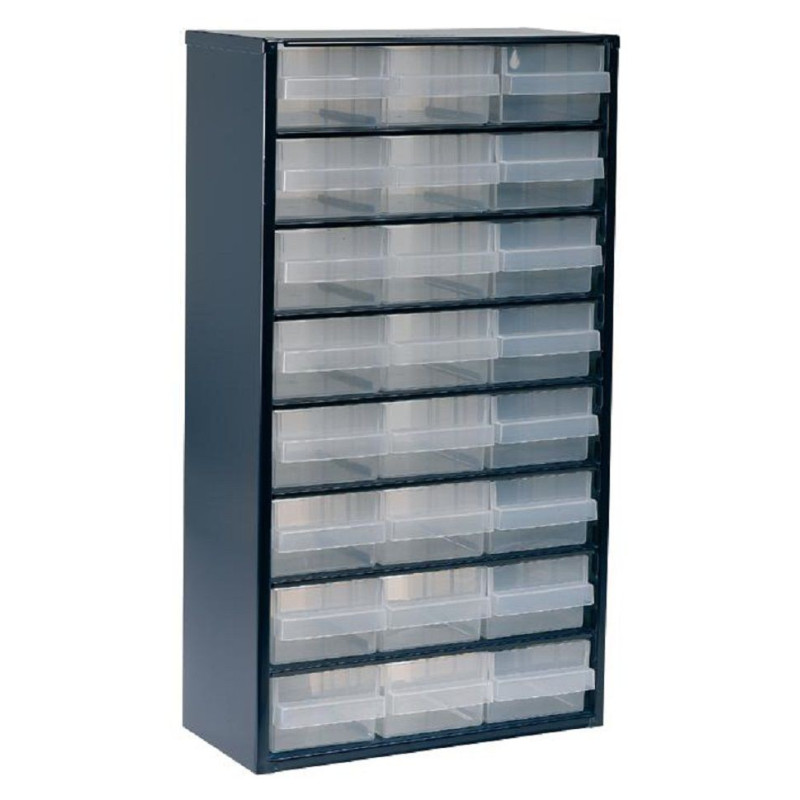 Raaco (137409) Storage Cabinet, 24 Drawer, Steel