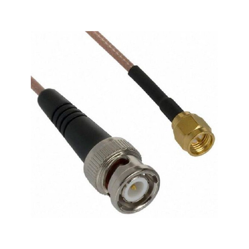 Cinch Connectivity (415-0028-M2.0) RF/Coaxial Cable Assembly, BNC to SMA