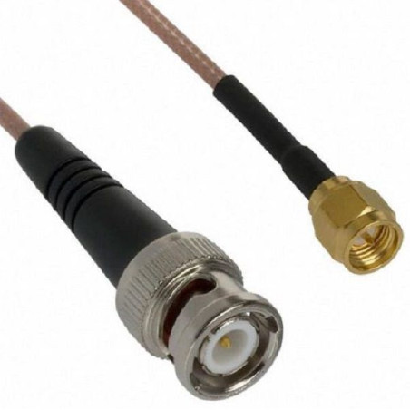 Cinch Connectivity (415-0028-M2.0) RF/Coaxial Cable Assembly, BNC to SMA