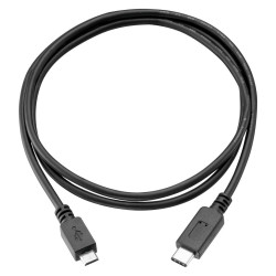 Wurth Elektronik (632910731611) USB Cable, Type C Plug to Micro Type B Plug