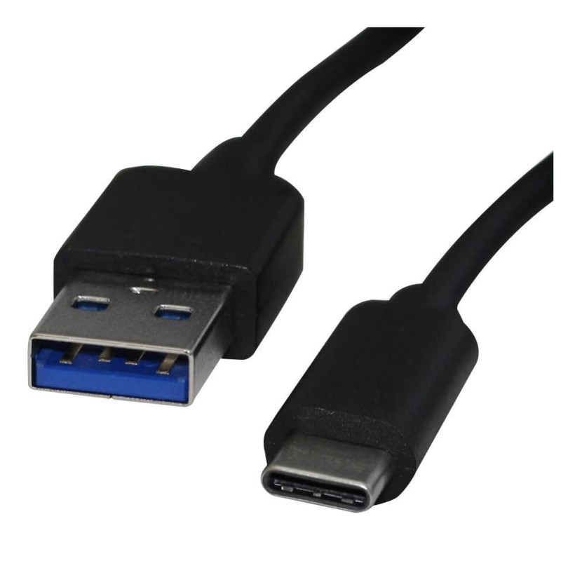 Videk (2562-1) USB Cable, Type A Plug to Type C Plug, 1 m