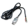 Ftdi (TTL-232RG-VIP-WE) Cable, TTL to USB Converter, Wire-End, 1.8m