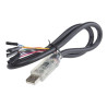 Ftdi (C232HM-DDHSL-0) Cable, USB to MPSSE, 0.25A/3.3V Output, 500mm