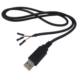 Ftdi (TTL-232R-RPI) Cable, Debug, USB to TTL-232, RPI, 1m