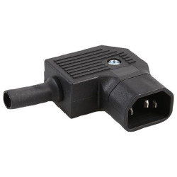 Bulgin Limited (PX0686/SE) IEC Power Connector, IEC C14 Plug, 10A, 250VAC