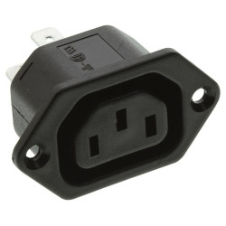 Bulgin Limited (PX0675/63) IEC Power Connector, IEC C13 Outlet, 10A, 250VAC