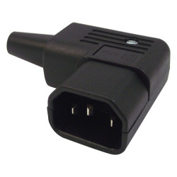 Schurter (4736.0000) IEC Power Connector, IEC C14 Plug, 15 A, 250 VAC