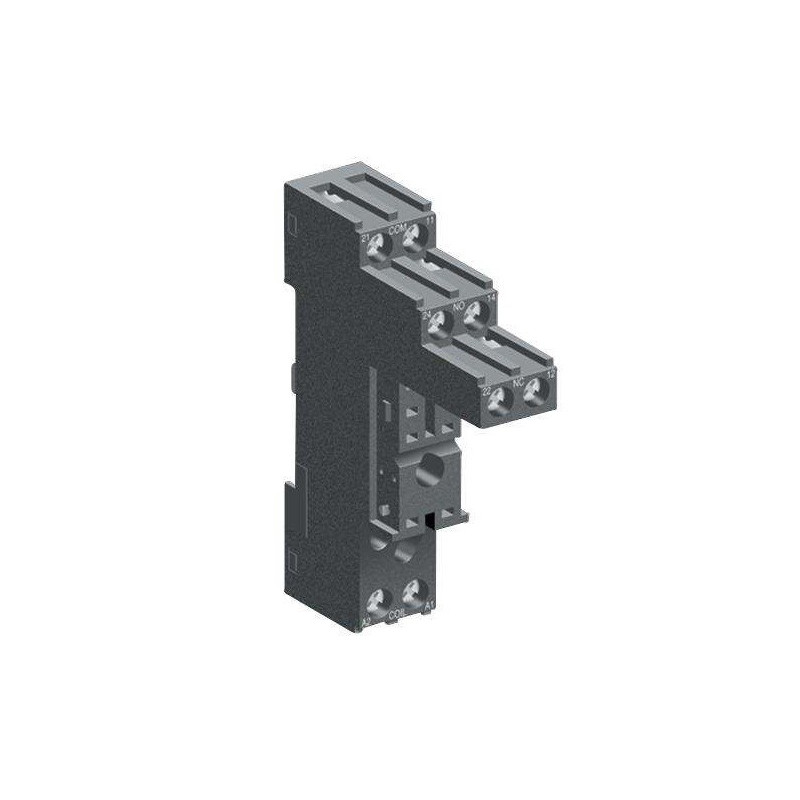 Schnieder  Relay Socket  DIN Rail  Panel  8 Pins  10 A  250 VAC