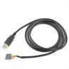 Ftdi (TTL-232R-3V3-2MM) USB to Serial Cable, Vdrive2/Vmusic2module, 1.8m