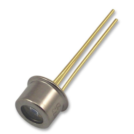 Hamamatsu (S5972) Photodiode, 10 pA, 800 nm, TO-18-3