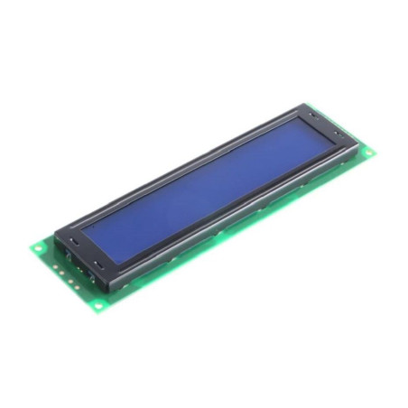 Midas (MC44005A6W-BNMLW-V2) Alphanumeric LCD, 40 x 4, White on Blue, 5V