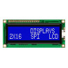 Midas (MC21605C6W-BNMLWS-V2) Alphanumeric LCD, 16 x 2, White on Blue, 5V