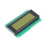 Midas (MC42005A6W-SPTLY-V2) Alphanumeric LCD, Black on Yellow / Green