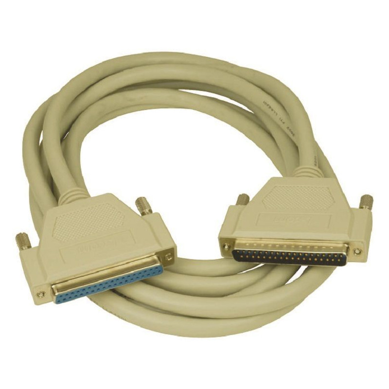 L-Com (CRMN37MF-10) Computer Cable, D Subminiature Plug, 37 Way, 3.05 m