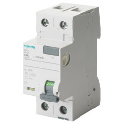 Siemens (5SV3314-6) Circuit Breaker, SENTRON, 230 V, 40 A, 2 Pole, 500 A