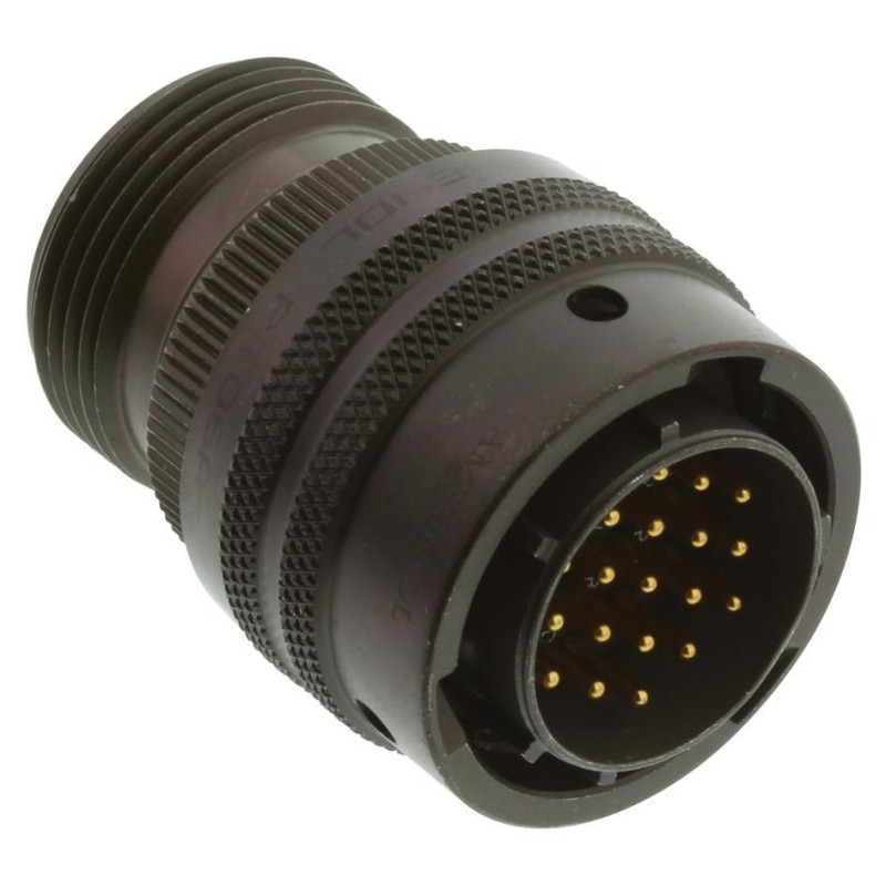 Amphenol (PT06A14-19P) Circular Connector, PT, Straight Plug, 19 Contacts