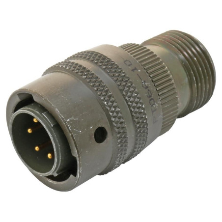 Amphenol (PT06A10-6P) Circular Connector, PT, Straight Plug, 6 Contacts