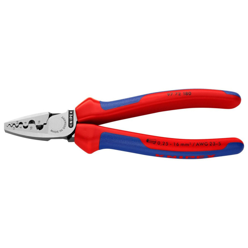 Knipex (97 72 180) Crimp Tool, End Sleeves