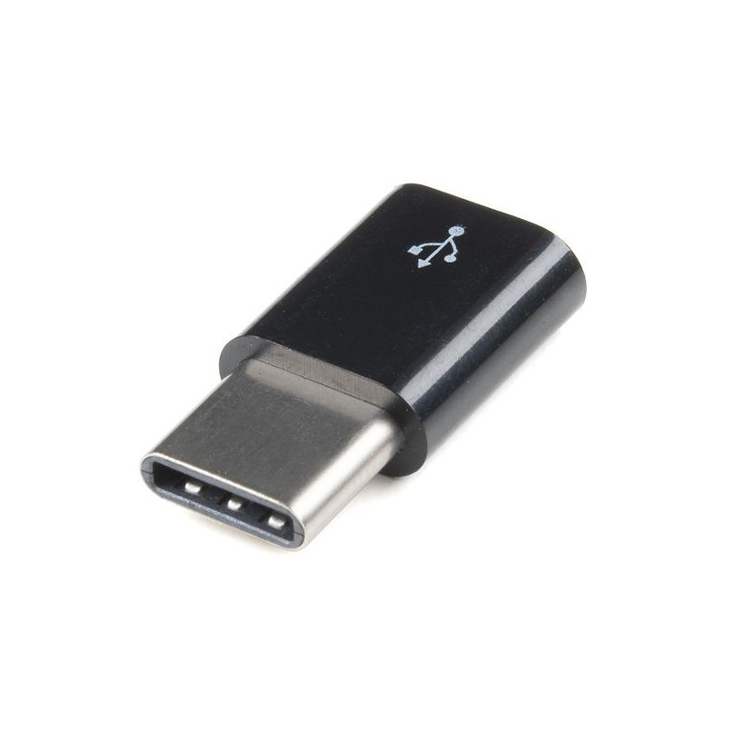 Raspberry Pi (789RP-19040801) 4 USB Adapter, Female Micro USB To Male USB-C