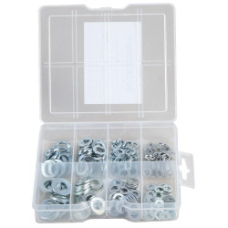 Fixman (935619) M5-M10 Assorted Steel Washers Set, 210 Piece