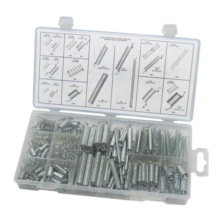 Duratool (D01893) Spring Set, Compressed & Extending, Assorted, 200 Pieces