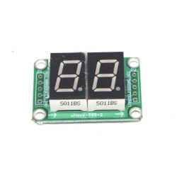 Robojax (74HC595) Driving 2 Digit 0.5in Seven Segment Display for Arduino