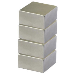 Eclipse Magnetics (N818) Bar Magnet, Neodymium Block, 25 mm X 10 mm X 5 mm