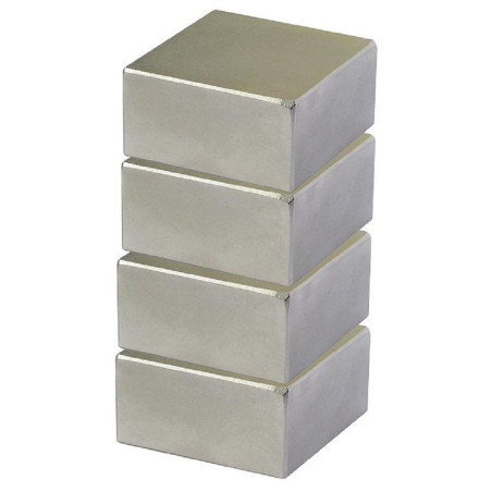 Eclipse Magnetics (N818) Bar Magnet, Neodymium Block, 25 mm X 10 mm X 5 mm