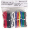 Velleman SA (K/MOW) Mounting Wire Kit, Multicore, 8 x 5m, 2 x 10m 24 AWG