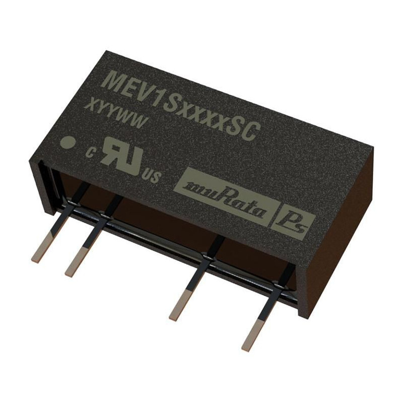 Murata Power (MEV1S0505SC) Isolated Through Hole DC/DC Converter, Output 5V