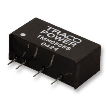 Traco Power (TMH 0505S) Isolated Through Hole DC/DC Converter, Output 5V