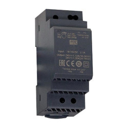 Mean Well (DDR-30G-12) Isolated DIN Rail Mount DC/DC Converter, 12 V, 2.5 A