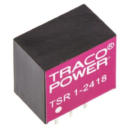 Traco Power (TSR 1-2418) DC/DC Converter, 1.8 W, 1.8 V, 1 A