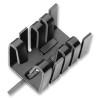 FISCHER ELEKTRONIK FK 237 SA 220 V Heat Sink, Square, PCB, Clip On, 21 °C/W, TO-220, 14.5 mm, 12.7 mm, 19 mm