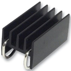 Ohmite (WA-T220-101E) Heat Sink, Square, Black Anodized, 12 °C/W