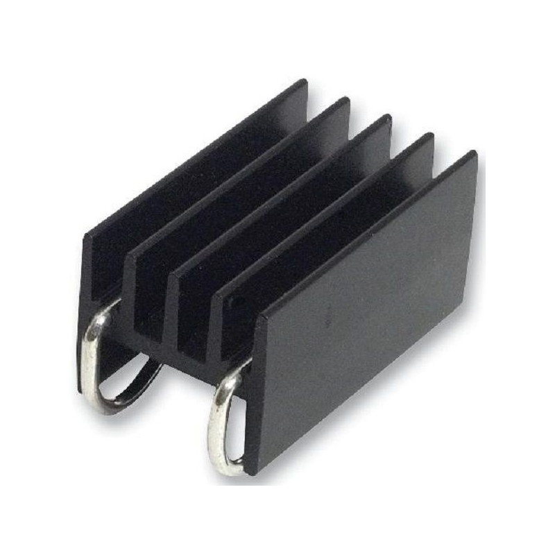 Ohmite (WA-T220-101E) Heat Sink, Square, Black Anodized, 12 °C/W