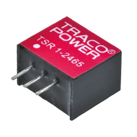 Traco Power (TSR 1-2465) DC/DC Converter, 6.5 W, 6.5 V, 1 A