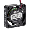 Sepa (MFB25B12) DC Axial Fan, 12 V, Square, 25 mm, 6 mm