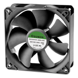 Sunon (EEC0381B1-0000-A99) DC Axial Fan, 12 V, Square